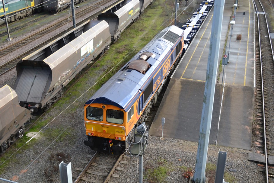 No.66763 atDoncaster