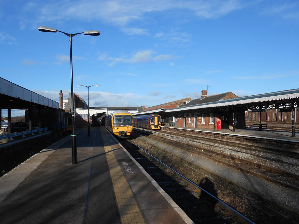 FGW DMU's at Worcester