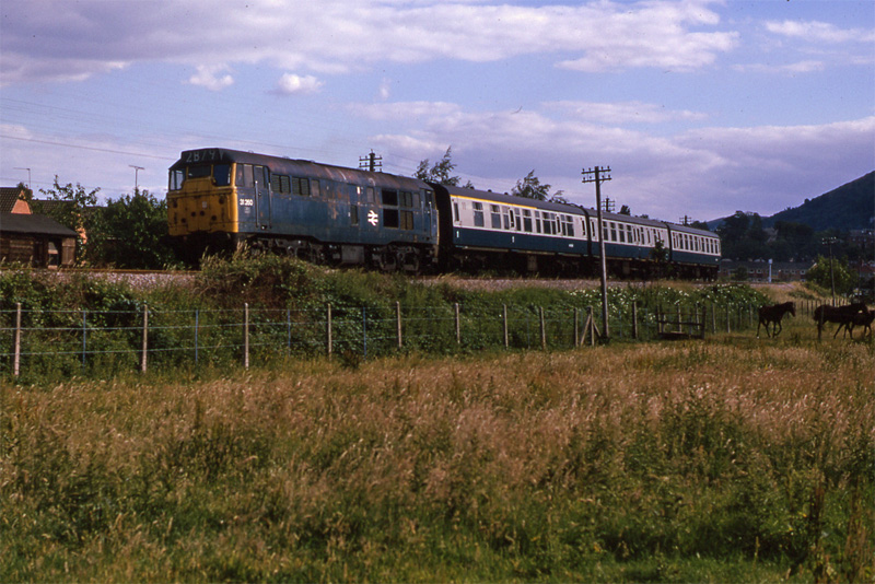 Class 31 No.31260 at Malvern