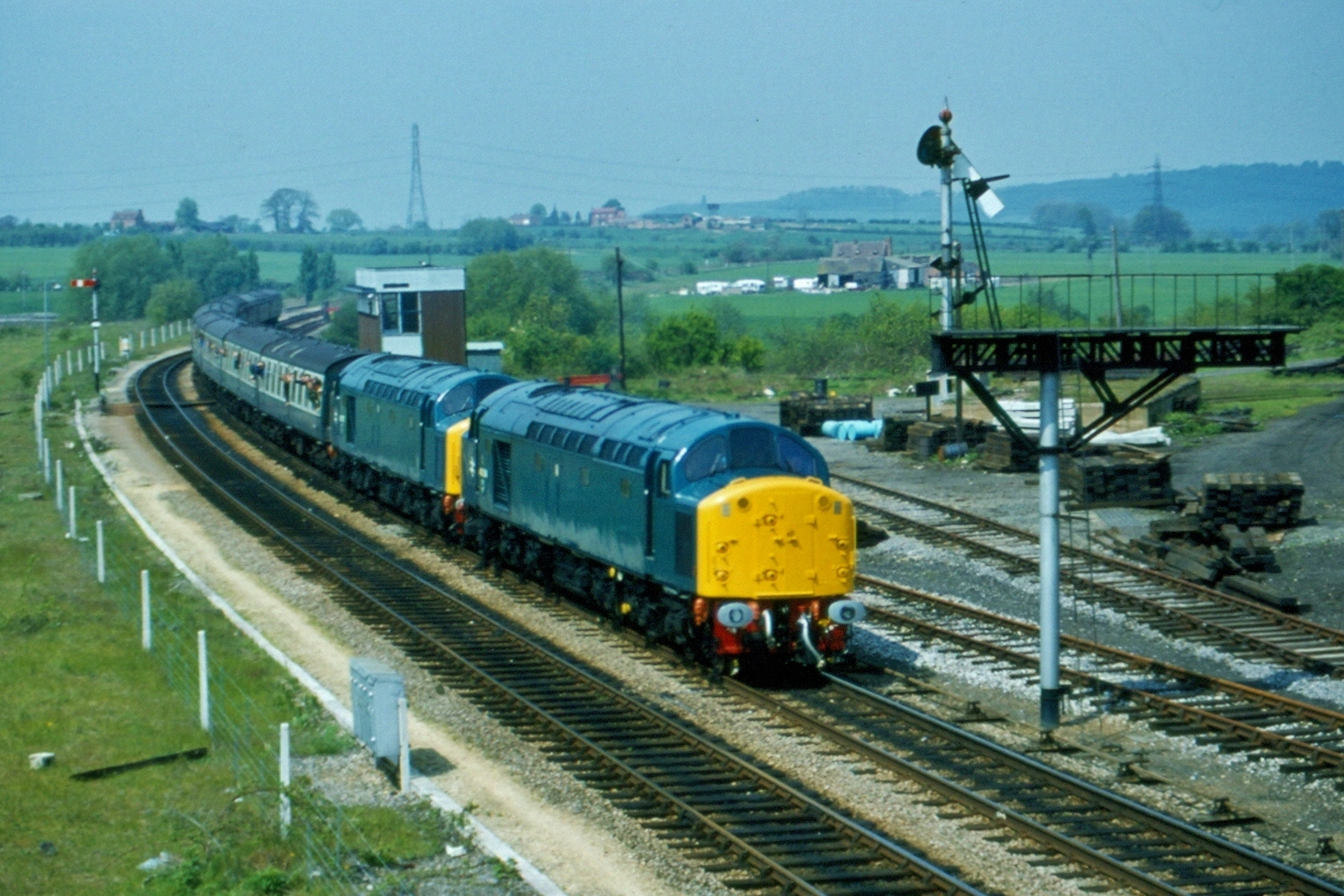 Nos.40057 and 40084 at Evesham