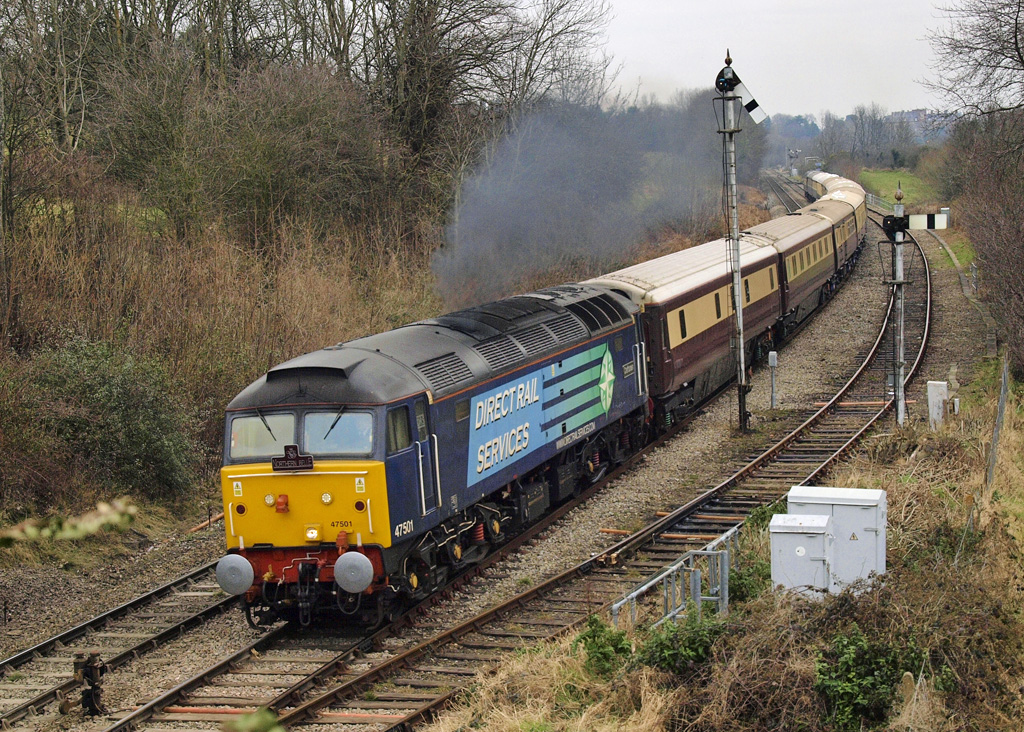 Nos.47501 & 47832 at Malvern Wells