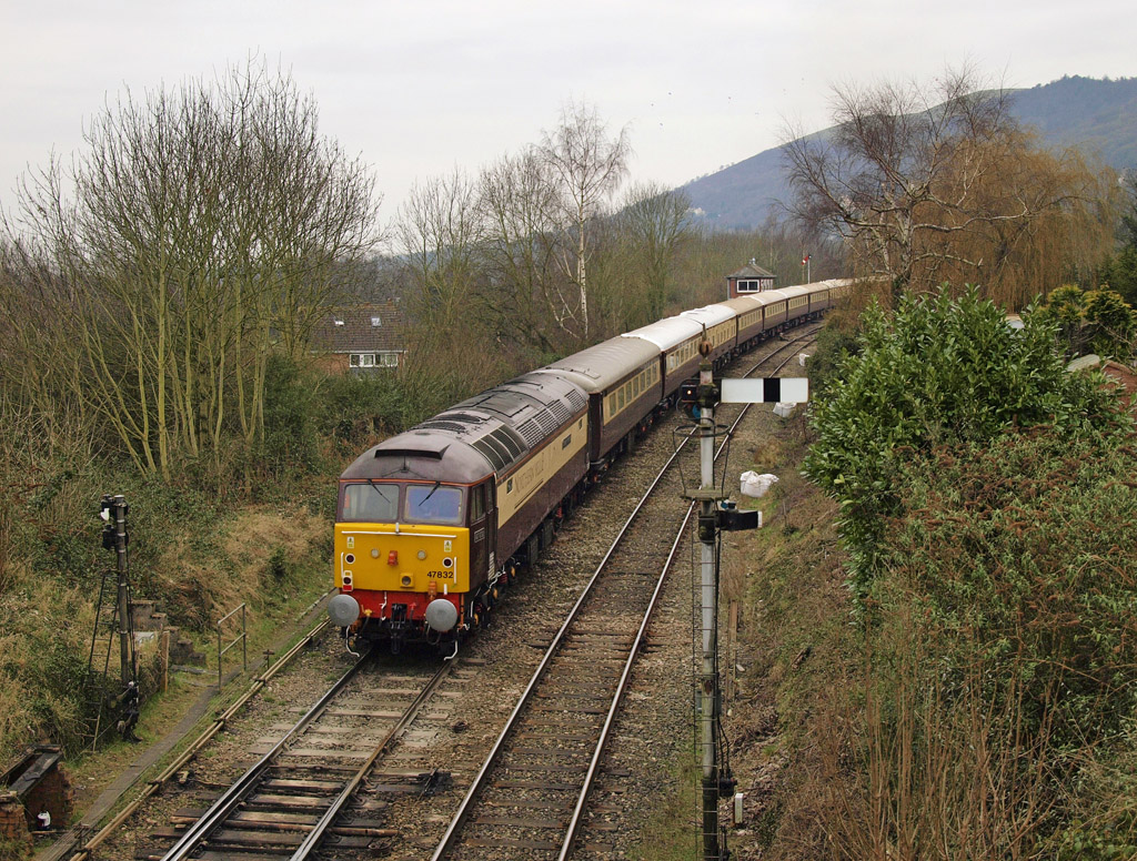 Nos.47501 & 47832 at Malvern Wells