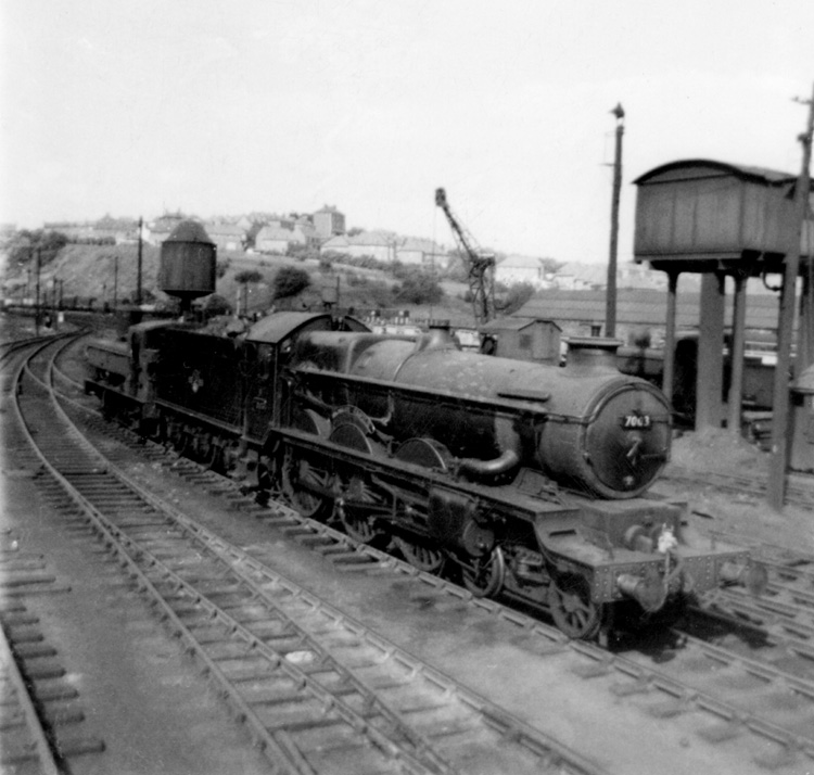 7003 near Coal Stage at Worcester