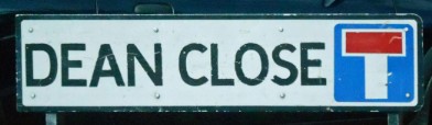 Dean Close Sign