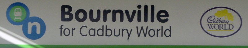 Bournville Station sign