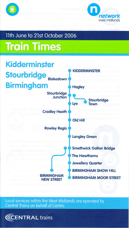 2006 Timetable cover