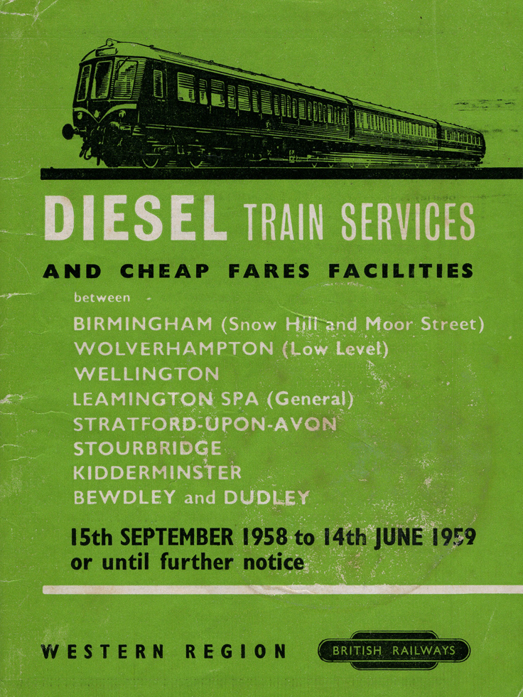 1958-9 timetable