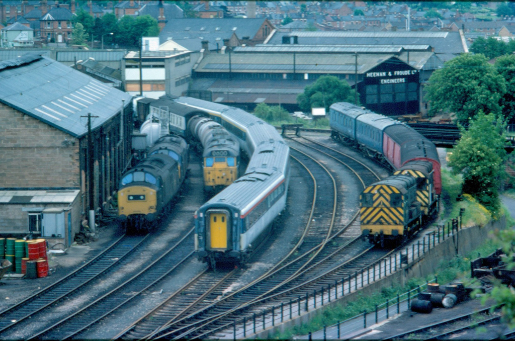 Worcester Sheds in 1977