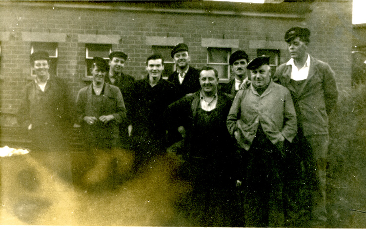Train Crew at Worcester in 1963